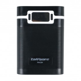 Taffware DIY Power Bank Case 2 USB Port & LCD 4x18650 - PA4284 - Black
