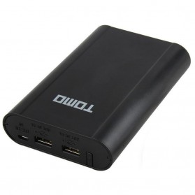 TOMO M4 DIY Power Bank Case 2 USB Port - Black - 2
