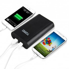 TOMO M4 DIY Power Bank Case 2 USB Port - Black - 4
