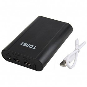 TOMO M4 DIY Power Bank Case 2 USB Port - Black - 6