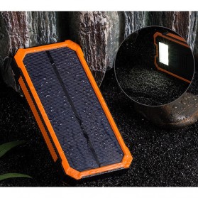 ALLPOWERS Solar Power Bank 2 USB Port 20000mAh - ES100 - Black - 1