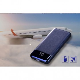 Power Bank Quick Charge 2 Port 20000mAh with LED Flash - M200 - Black - 8