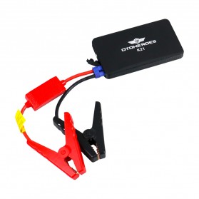 OTOHEROES Portable USB Power Bank Car Jump Starter & Flashlight 10000mAh - K21 - Black