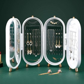 LAFYANNY Kotak Penyimpanan Perhiasan Organizer Jewelry Display Box - 2025 - White