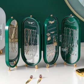 LAFYANNY Kotak Penyimpanan Perhiasan Organizer Jewelry Display Box - 2025 - Green