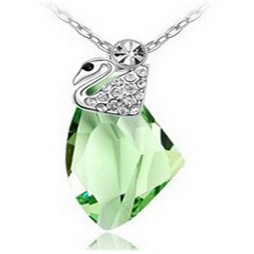 swan necklace 925 sterling silver kalung wanita green jakartanotebook swan necklace 925 sterling silver kalung wanita green jakartanotebook