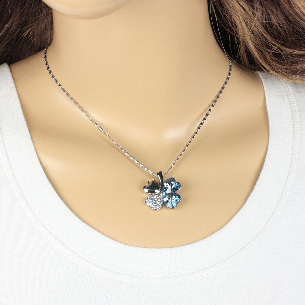 classic lucky clover necklace pendants necklace 925 sterling silver kalung wanita classic lucky clover necklace pendants necklace 925 sterling silver kalung wanita