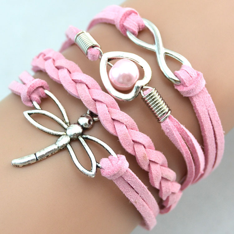 gelang vintage best friend forever charm leather bracelet bangle w5 multi color gelang vintage best friend forever charm leather bracelet bangle w5 multi color