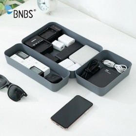 BNBS Kotak Pembatas Organizer Penyimpanan Make Up Divider Case Organizer Size L - BN58 - White - 6