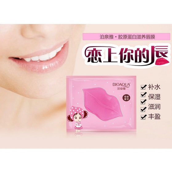 Bioaqua Masker Bibir Collagen 8g - JakartaNotebook.com