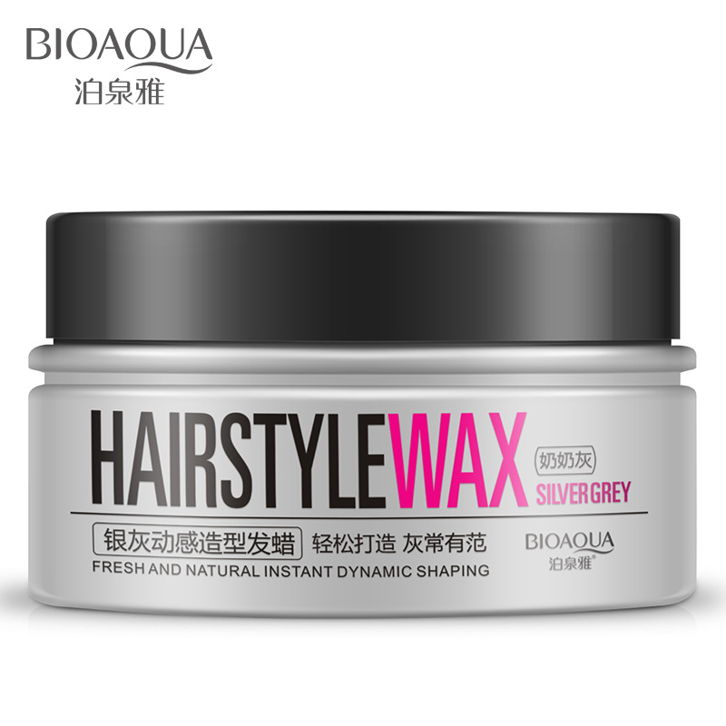 Bioaqua Wax Rambut Warna Silver Gray 100g Gray 