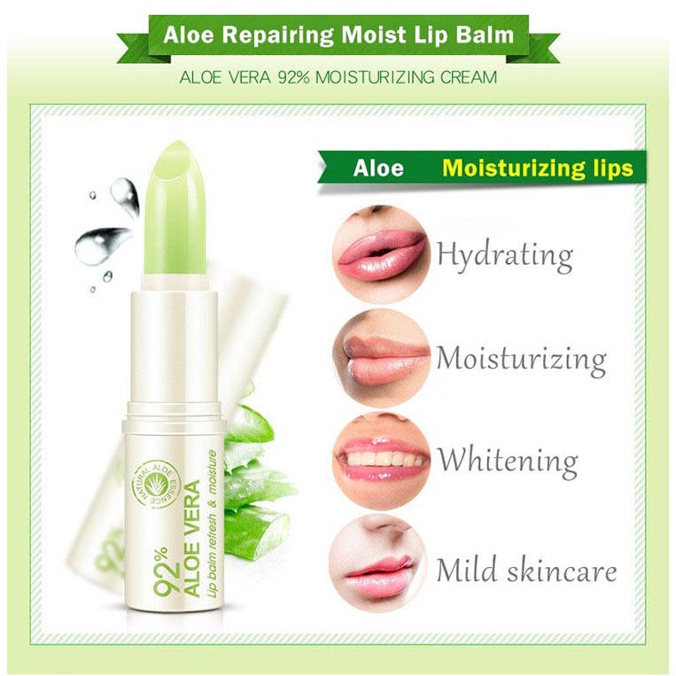 Bioaqua Natural Aloe Extract Lip Balm Pelembab Bibir 4g - BQY3864 - JakartaNotebook.com Bioaqua Natural Aloe Extract Lip Balm Pelembab Bibir 4g - BQY3864 - JakartaNotebook.com