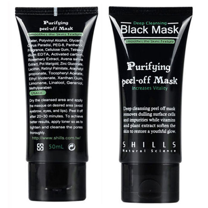 shills masker wajah black acne pulling mask 50ml shills masker wajah black acne pulling mask 50ml