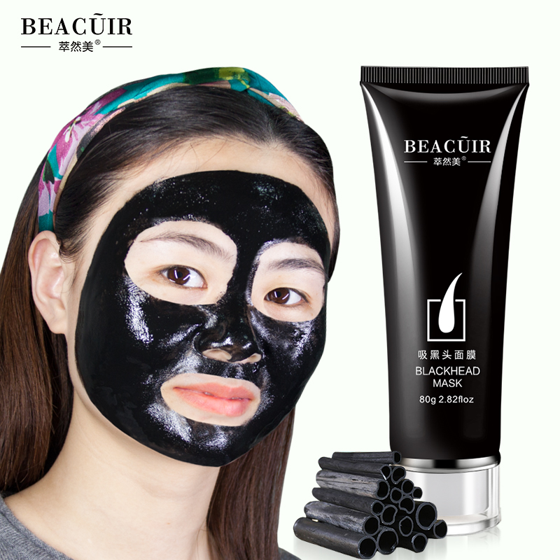 Beacuir Masker  Wajah Pencabut Komedo  80g Black 