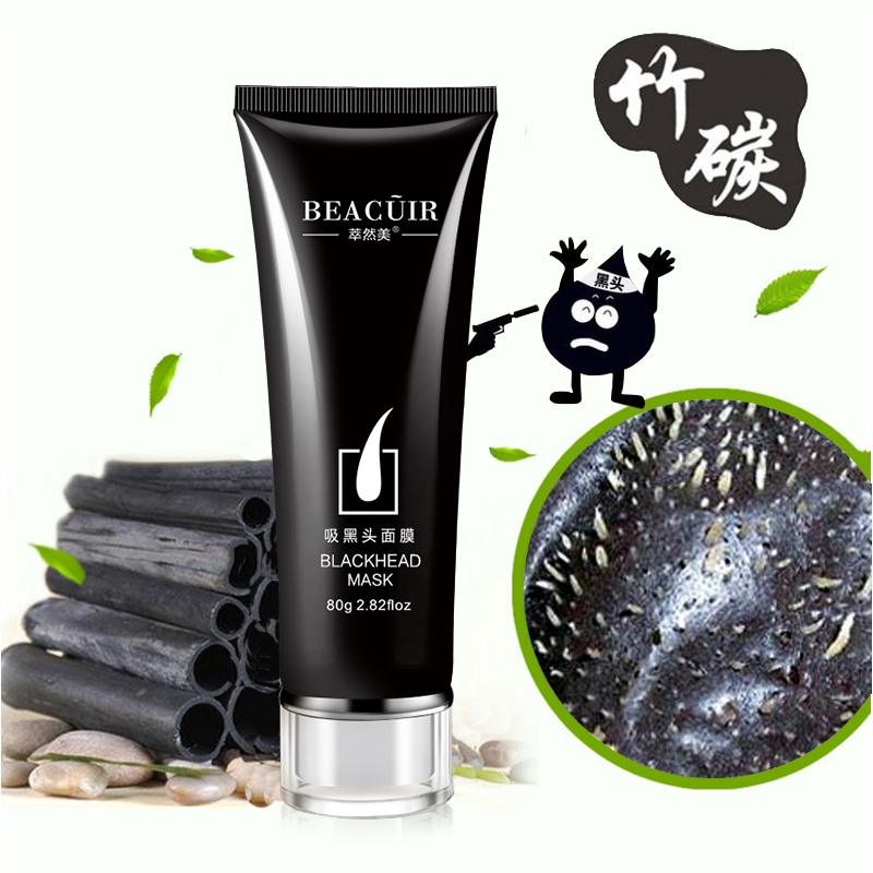 Beacuir Masker Wajah Pencabut Komedo 80g - Black