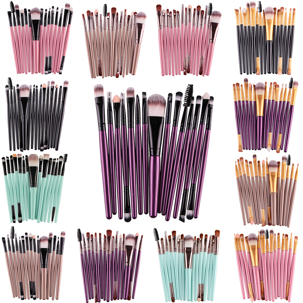 toiletry kit brush make up 15 set purple toiletry kit brush make up 15 set purple