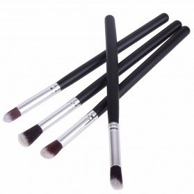 Blending Eyeshadow Make Up Brush 4 PCS - MAG5445 - Black - 4