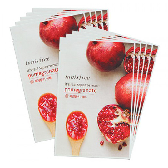 innisfree real squeeze masker wajah korean fruit rasa innisfree real squeeze masker wajah korean fruit rasa
