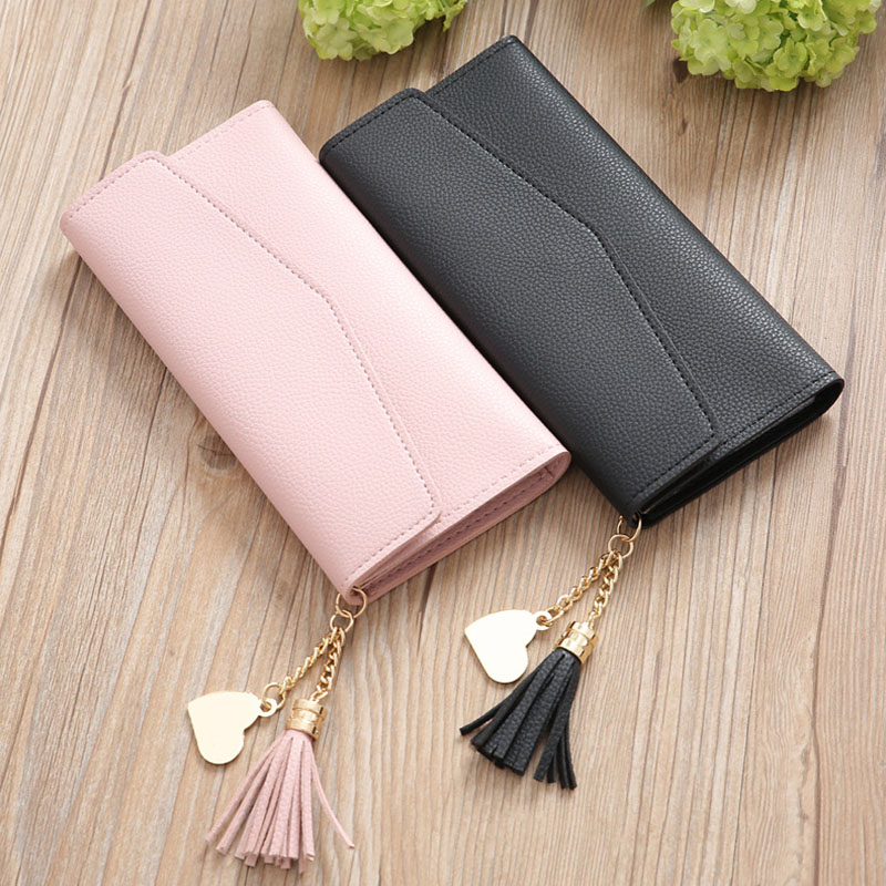 Dompet Kulit Clutch Wanita 104C Pink JakartaNotebook com