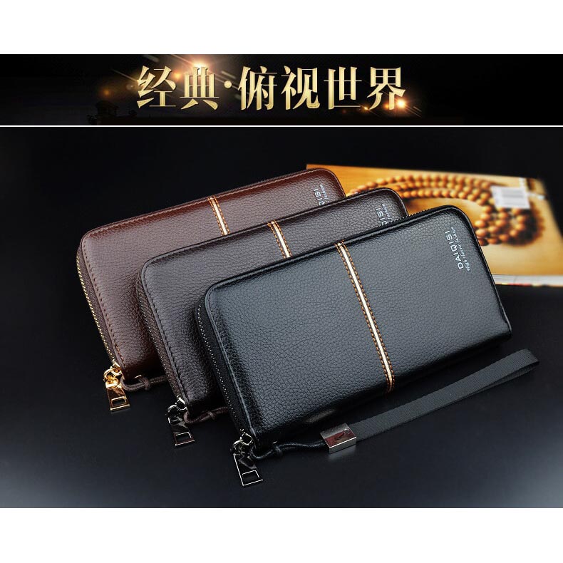 Dompet Kasual Pria Model Panjang A5014 Black Dompet Kasual Pria Model Panjang A5014 Black