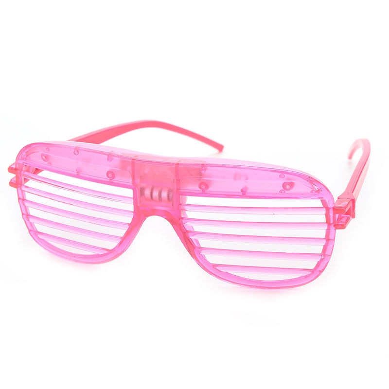  Kacamata Shutter LED Fashion Funky Disco Glowing Anak 