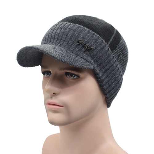 Topi Musim Dingin Rajut Winter Knitted 