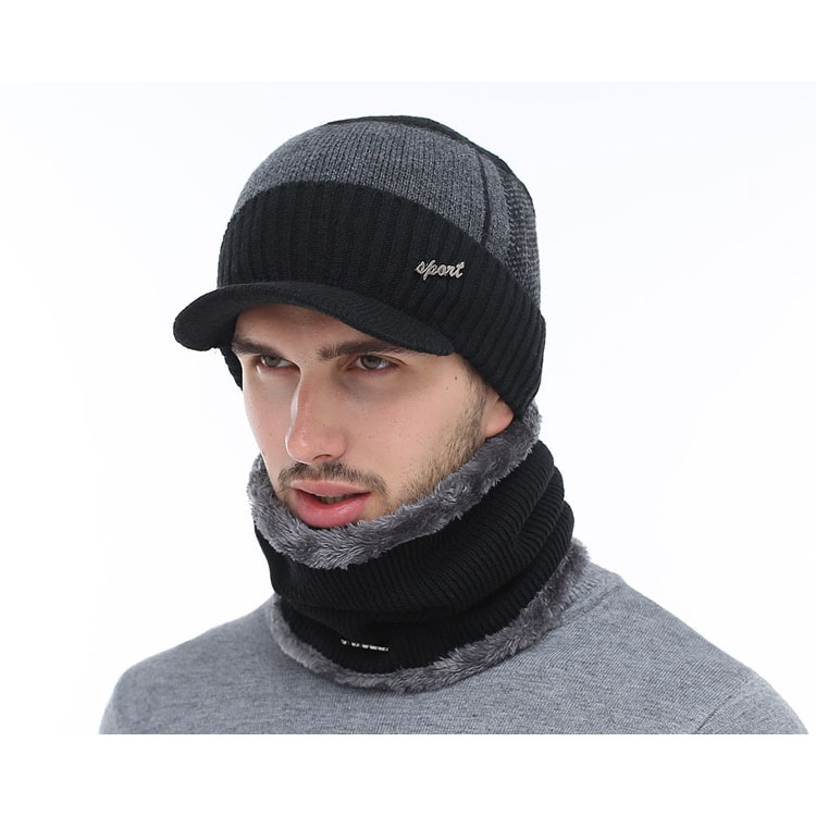 Topi Musim Dingin Rajut Winter Knitted 