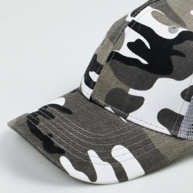 Rhodey Topi Baseball Trucker Cap Hat Army Camouflage - S8R - Gray - 4