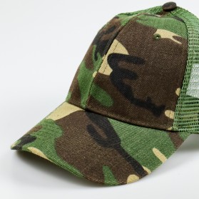 Rhodey Topi Baseball Trucker Cap Hat Army Camouflage - S8R - Green - 4