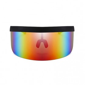 SGTNYA Kacamata Sunglasses Face Shield Visor Windproof - O44 - Black - 2