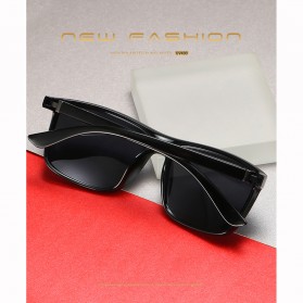 AORON Kacamata Polarized Sunglasses UV Protection - 6625 - Black/Black - 2