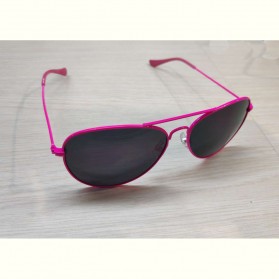 MERY'S Kacamata Frame Classic UV Protection Sunglasses - 5679 - Pink - 2
