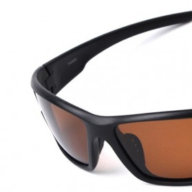 TAGION Kacamata Driving Cycling Sporty Polarized Sunglasses - 5102 - Brown - 4