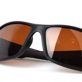 TAGION Kacamata Driving Cycling Sporty Polarized Sunglasses - 5102 - Brown - 5