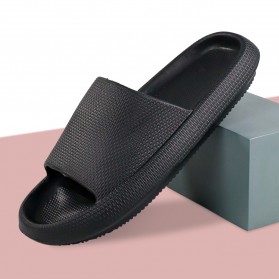 Rhodey Snugee Sandal Rumah Anti-Slip Slipper EVA Soft Unisex Size M 40-41 - Black