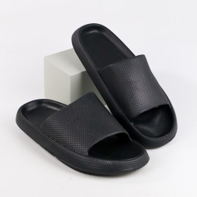 Rhodey Snugee Sandal Rumah Anti-Slip Slipper EVA Soft Unisex Size M 40-41 - Black - 2
