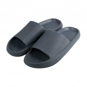 Rhodey Snugee Sandal Rumah Anti-Slip Slipper EVA Soft Unisex Size M 40-41 - Dark Gray