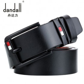 Dandall Tali Ikat Pinggang Pria Kulit Desain Premium Luxury Belt - Black