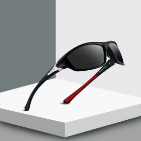 XIRAN Kacamata Sepeda Driving Cycling Sporty Polarized Sunglasses - S012 - Black - 4