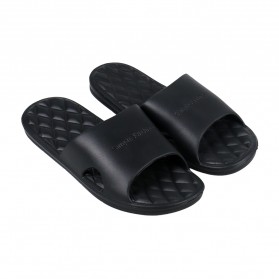Rhodey Chunkee Sandal Rumah Anti Slip Slipper EVA Soft Unisex Size 44-45 - 1988 - Black