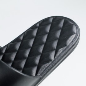 Rhodey Chunkee Sandal Rumah Anti Slip Slipper EVA Soft Unisex Size 40-41 - 1988 - Black - 6