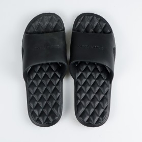 Rhodey Chunkee Sandal Rumah Anti Slip Slipper EVA Soft Unisex Size 40-41 - 1988 - Black - 7