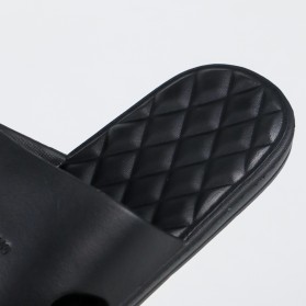 Rhodey Chunkee Sandal Rumah Anti Slip Slipper EVA Soft Unisex Size 38-39 - 1988 - Black - 4