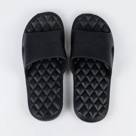 Rhodey Chunkee Sandal Rumah Anti Slip Slipper EVA Soft Unisex Size 38-39 - 1988 - Black - 6