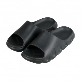 Rhodey Happee Sandal Rumah Anti Slip Flame Couple EVA Soft Unisex Size 38-39 - 1950 - Black