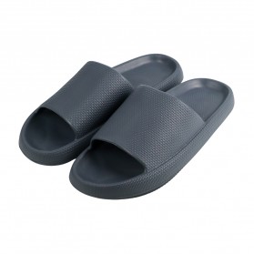 Rhodey Snugee Sandal Rumah Anti-Slip Slipper EVA Soft Unisex Size XL 44-45 - Dark Gray