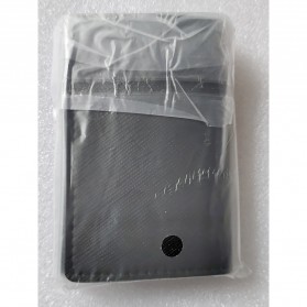 Hengneng Dompet Kartu Anti RFID Bahan Kulit dengan Holder Aluminium - KB232 - Black - 7