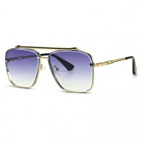 JackJad Kacamata Classic Stylis Sunglasses - A102 - Silver