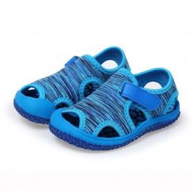 SZX Sepatu Sandal Anak Laki-Laki Perempuan Cute Outdoor Anti Slip Size 22 - TE202 - Blue