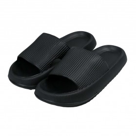 Rhodey Ezy Sandal Rumah Anti-Slip Slipper EVA Soft Unisex Size 38-39 - Black